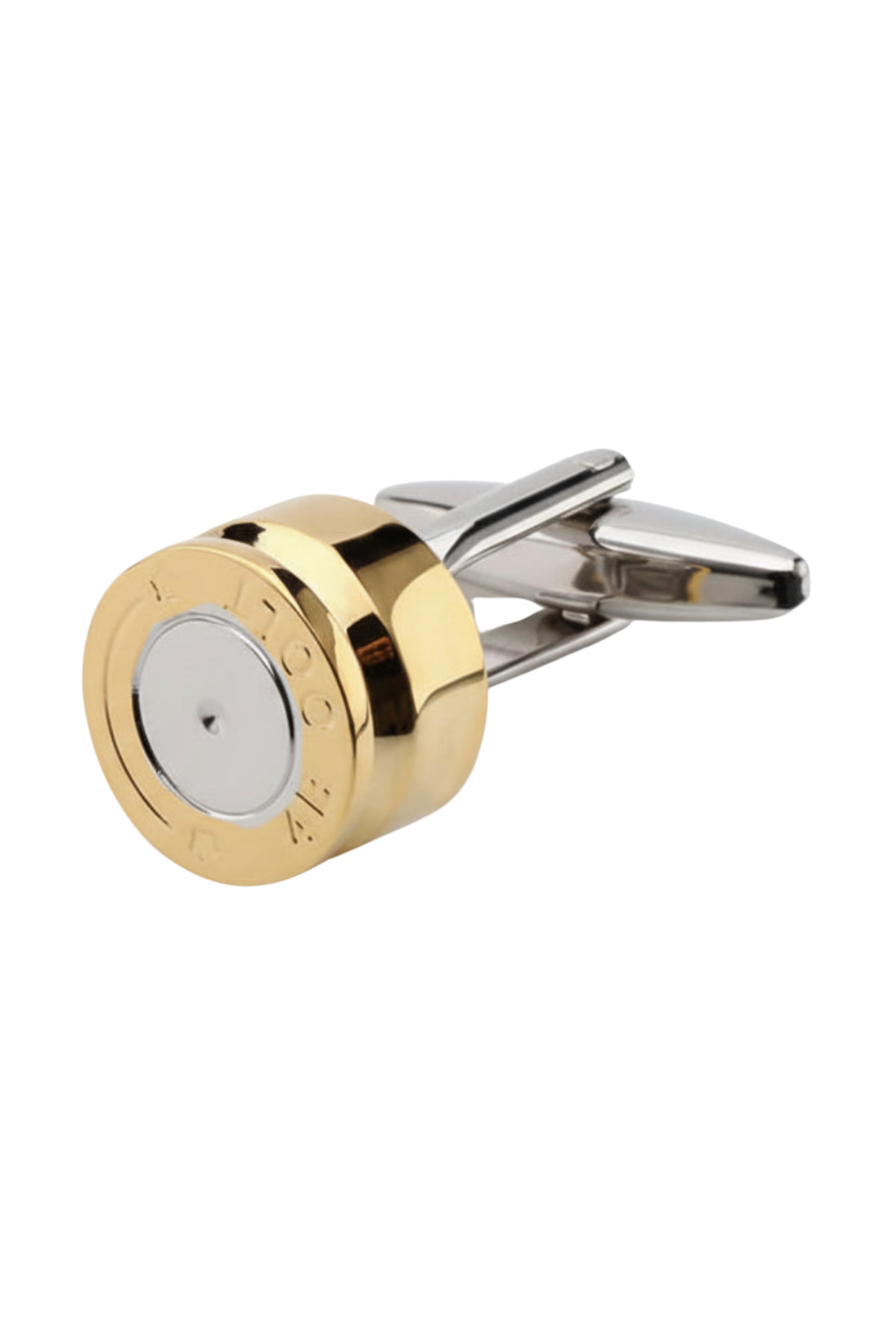 The Signature Gold-Tone 9mm Caliber Cufflinks
