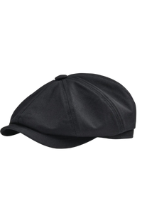 8-Panel Cotton Newsboy Cap