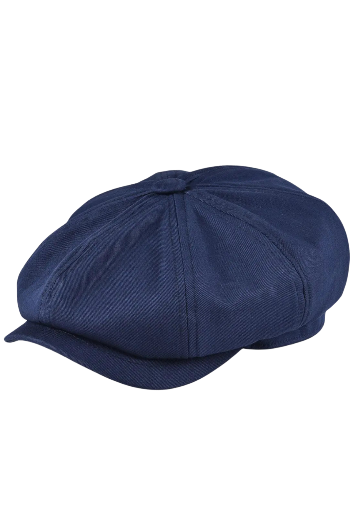 8-Panel Cotton Newsboy Cap