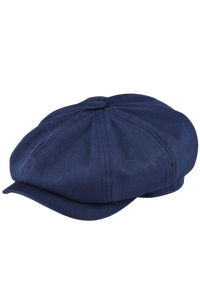 8-Panel Cotton Newsboy Cap