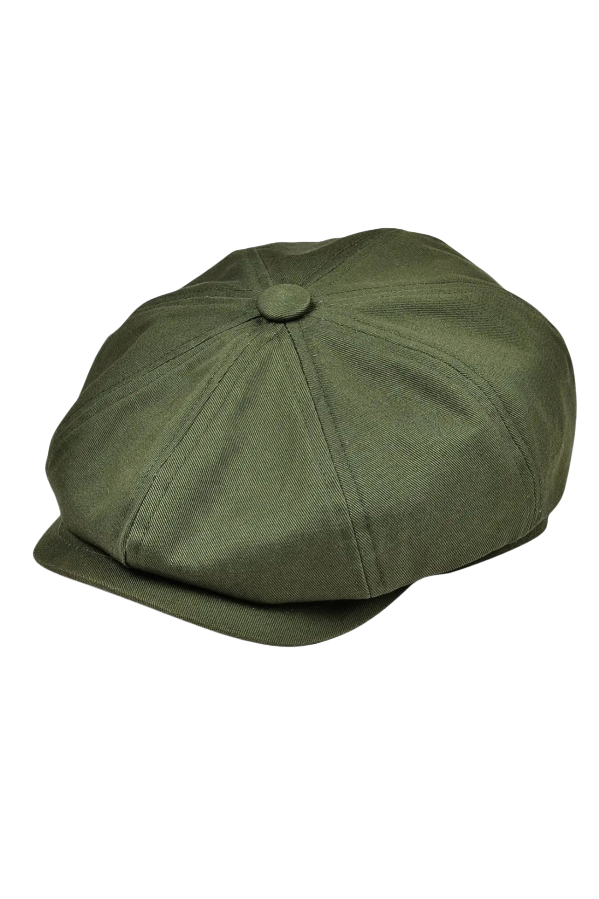 8-Panel Cotton Newsboy Cap