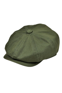 8-Panel Cotton Newsboy Cap