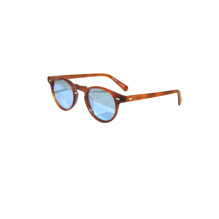 Handmade Retro Round Sunglasses
