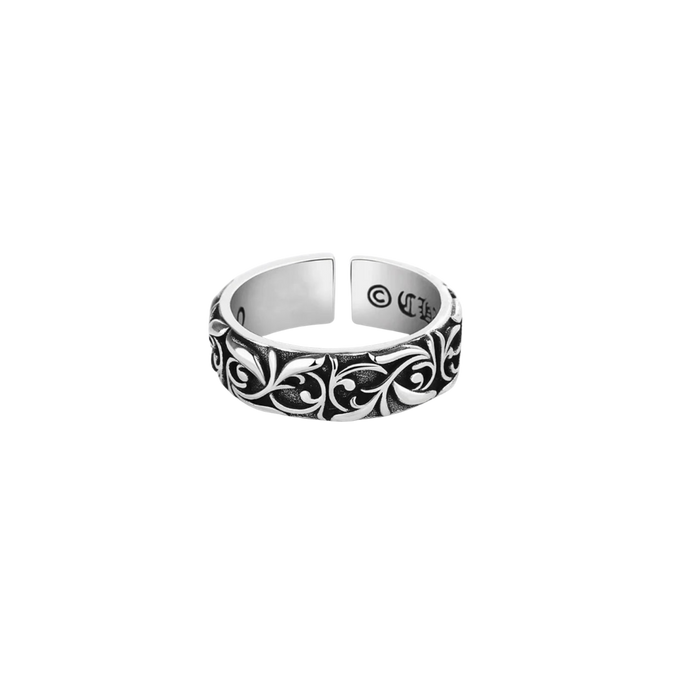 "Eternal Vine" - Vintage Gothic Open Ring