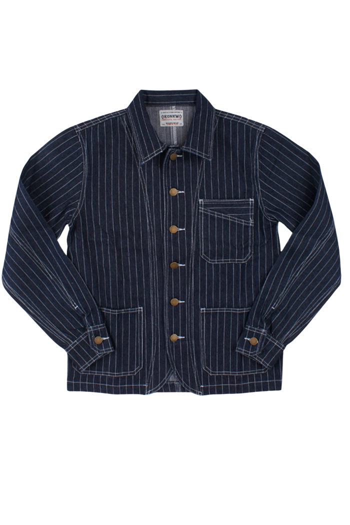 The "Vertical Raider" - Moto-Tooling Denim Overshirt